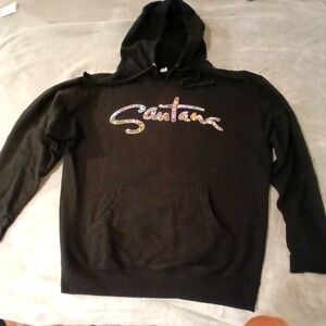 Black Santana Hoodie for Men